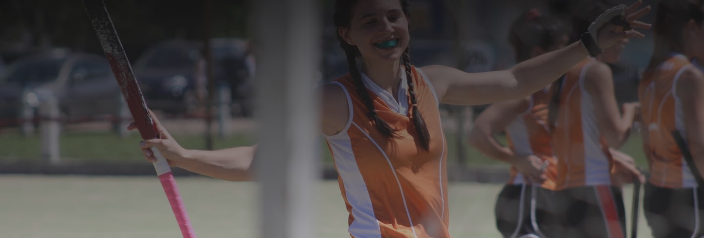 Lacrosse player