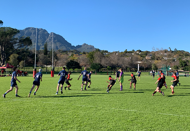 UK School playing rugby in South Africa