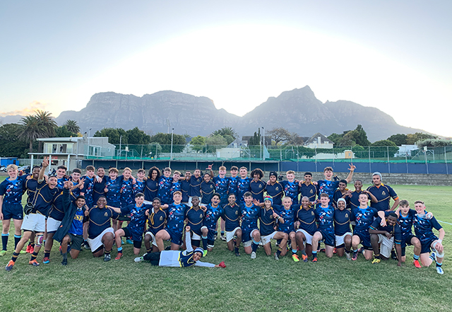 UK School playing rugby in South Africa