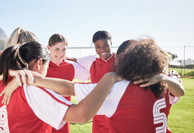 Women's team pre-match