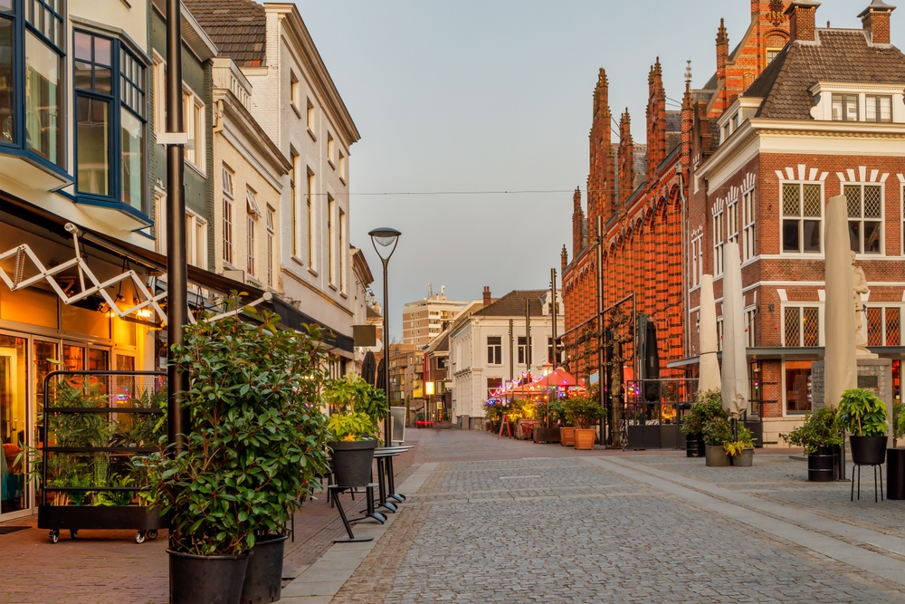 The town or Arnhem in the Netherlands