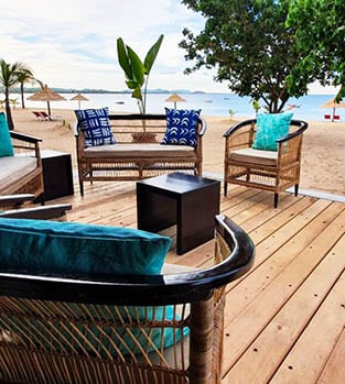 The beach at Makokola Retreat in Malawi