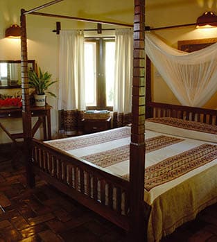 Bedroom at Makokola Retreat, Malawi