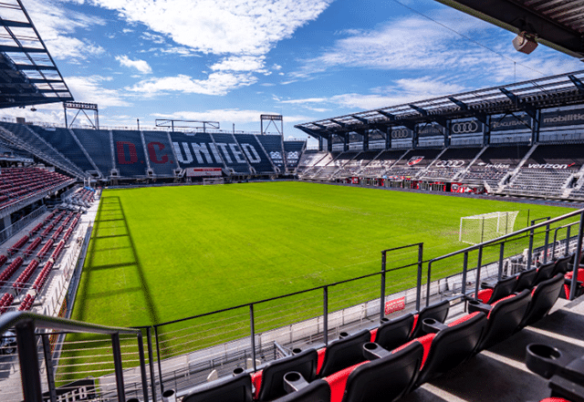 The Audi Field stadium, Washington DC