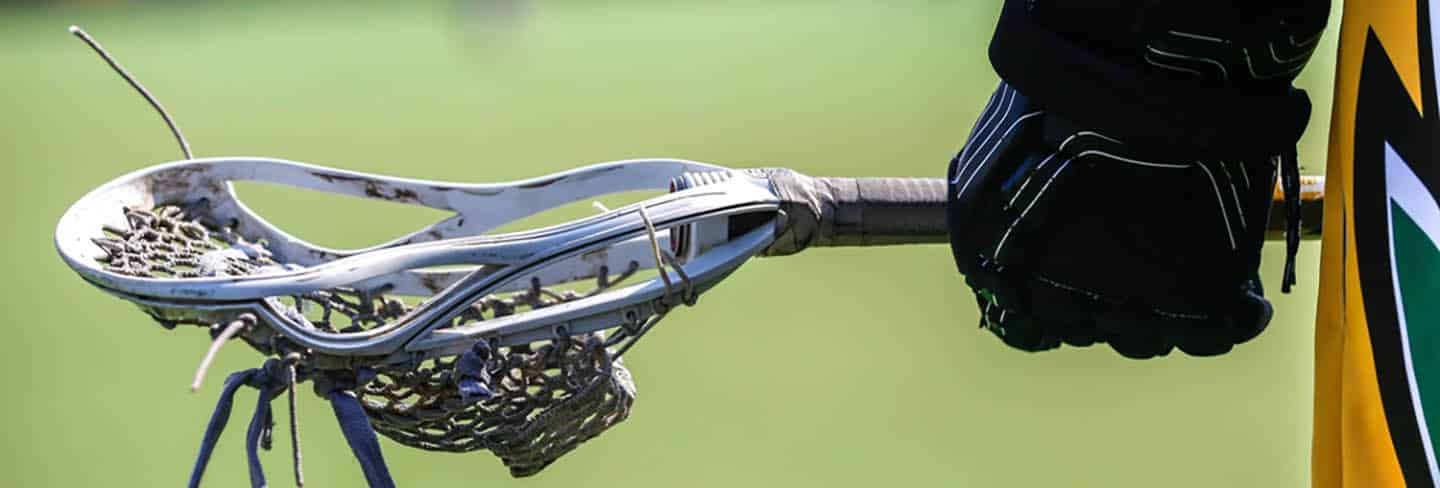 A lacrosse player