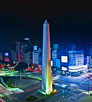 Buenos Aires by night