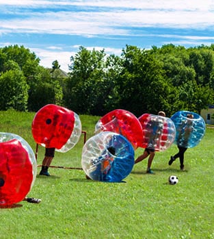 Bubble football