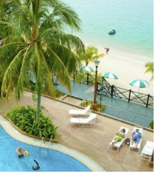 Flamingo By the Beach hotel in Penang, Malaysia