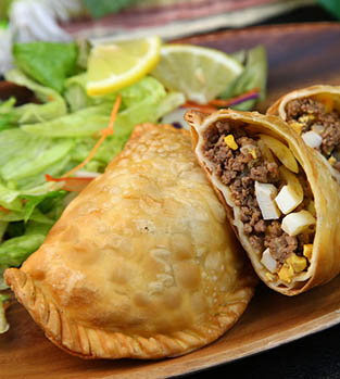 Traditional empanadas in Argentina