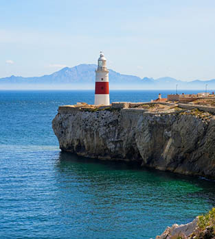 The strait of Gibraltar