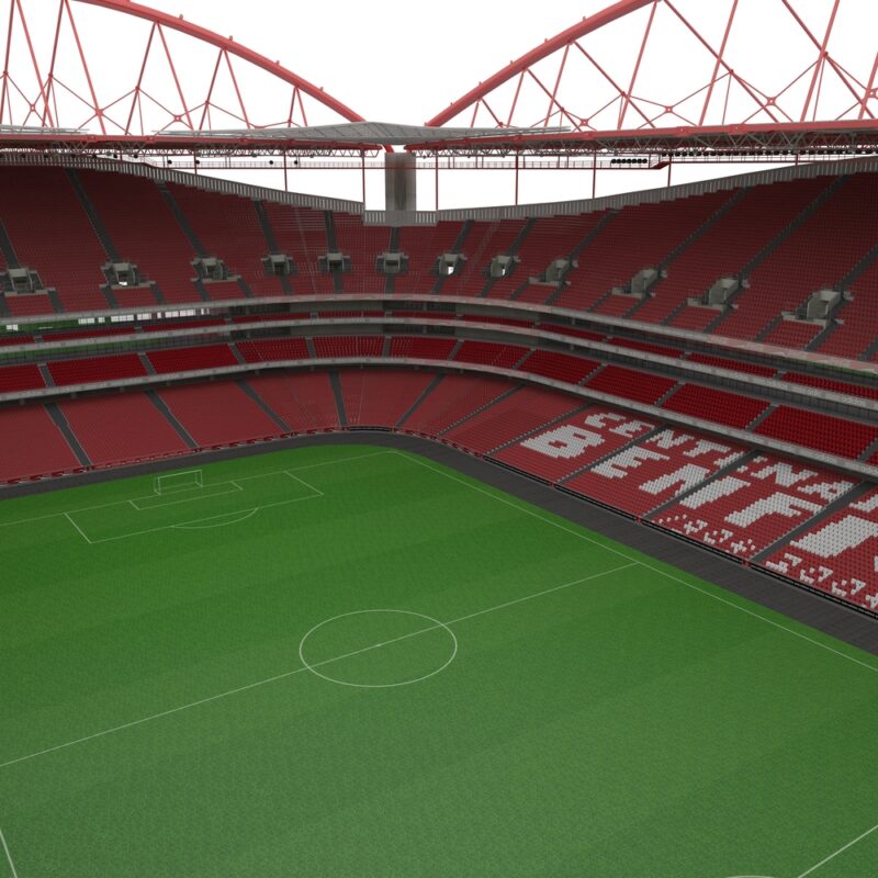 Benfica stadium in Portugal