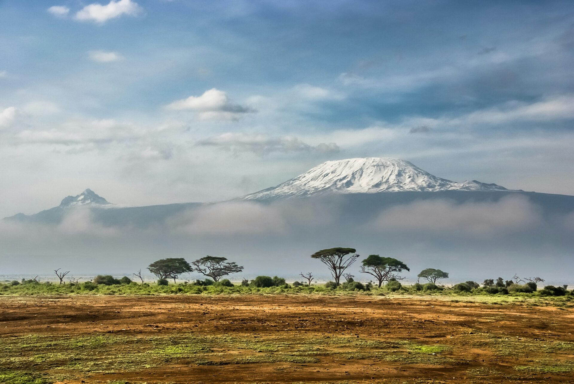 Mount Kilimanjaro from Amboseli National Park